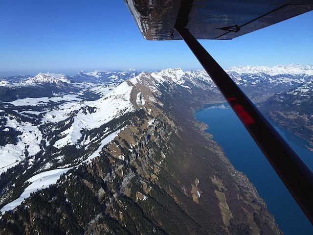 brienzergrat and lake brienz