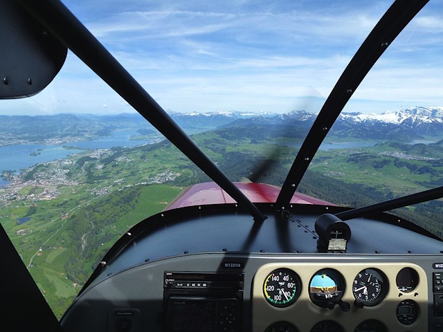 lake zurich and lake sihl