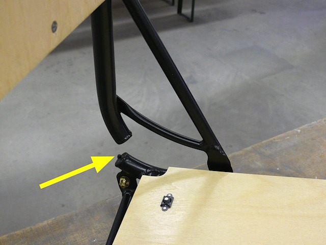 seat frame pin